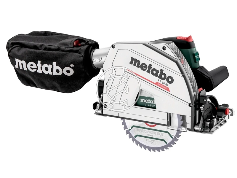 Metabo KT 66 BL elektromos merülő körfűrész + FS 160, mB340