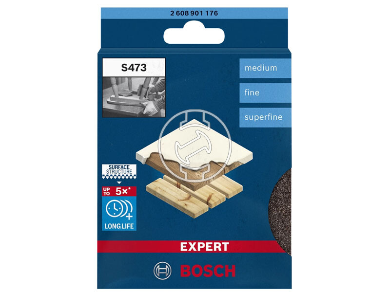 EXPERT Best for Contour csiszolópad készlet, 98 x 120 x 13 mm (közepes, finom, puha)