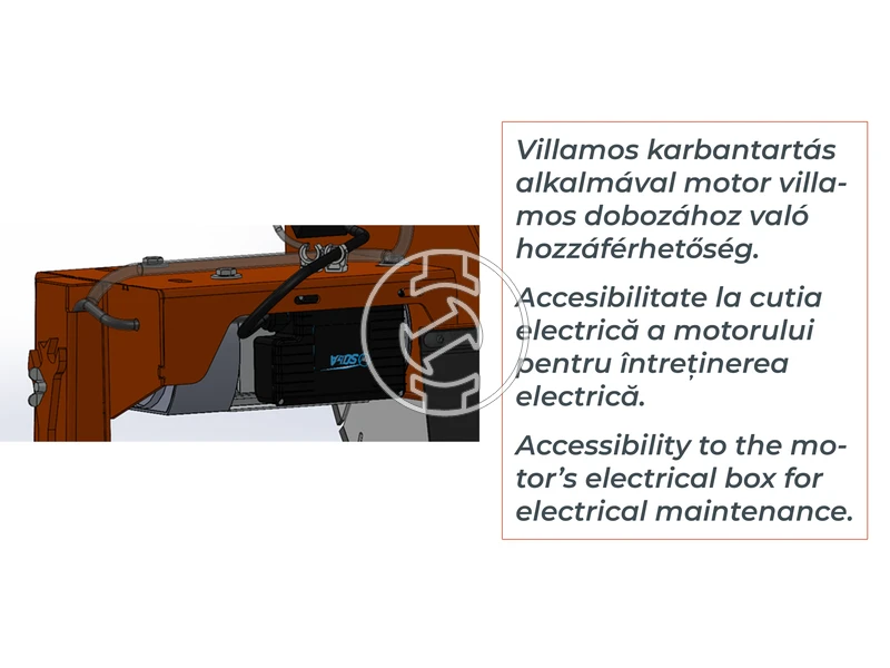 ZIVtec KTV400EECO elektromos asztali téglavágógép