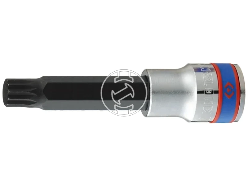 Kép: 4 reszes 12 -os spline bitfejkeszlet L80mm 4136PR.webp