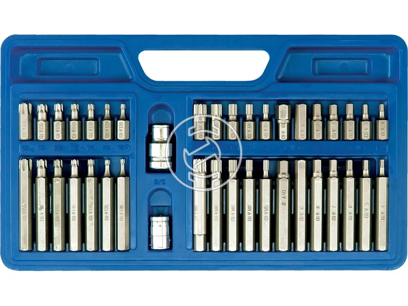 Kép: 40 reszes csavarhuzo bitkeszlet HEX Torx Spline.webp
