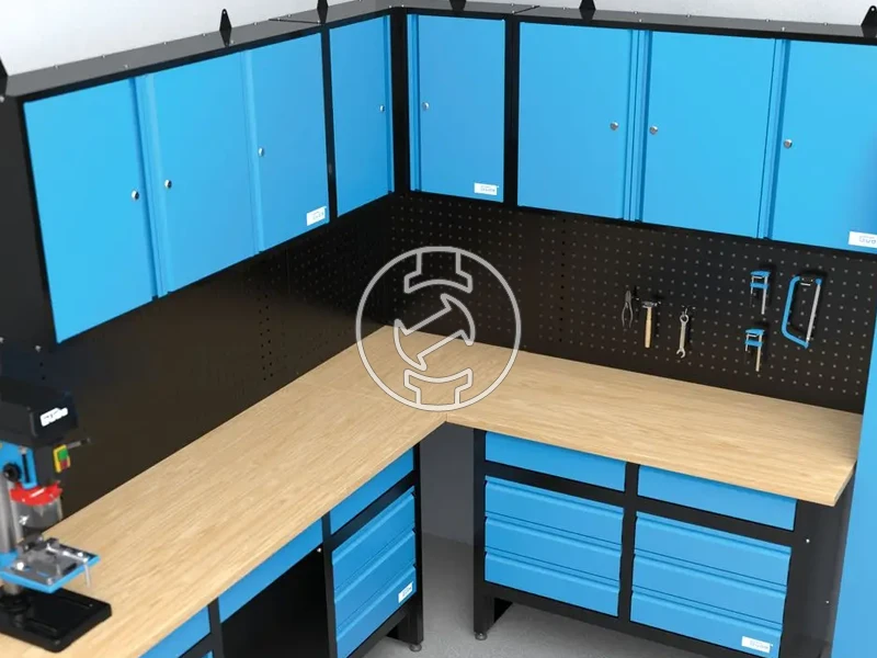 Güde GWES 2TE szerszámos szekrény