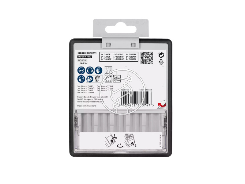 Bosch PRO Wood and Metal szúrófűrészlap készlet 100 mm