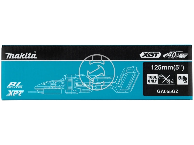 Kép: 40Vmax XGT Li-Ion BL AFT 125 mm 39 laposfeju sarokcsiszolo FEK Z.webp