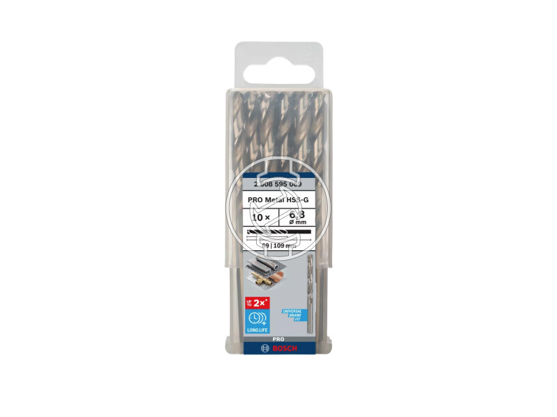 Bosch PRO Metal HSS-G hSS-G fémfúró 6,8 x 69 x 109 mm