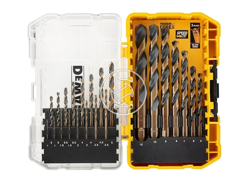 DeWalt Black&Gold hSS-G-TIN fúrószár készlet 23 db