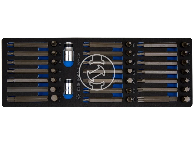 Kép: 44 reszes csavarbehajto keszlet EVA talcas 9-1044CQV.webp