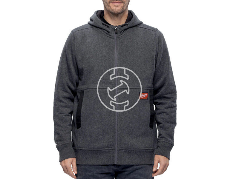 Milwaukee GRIDIRON kapucnis pulóver szürke, XL