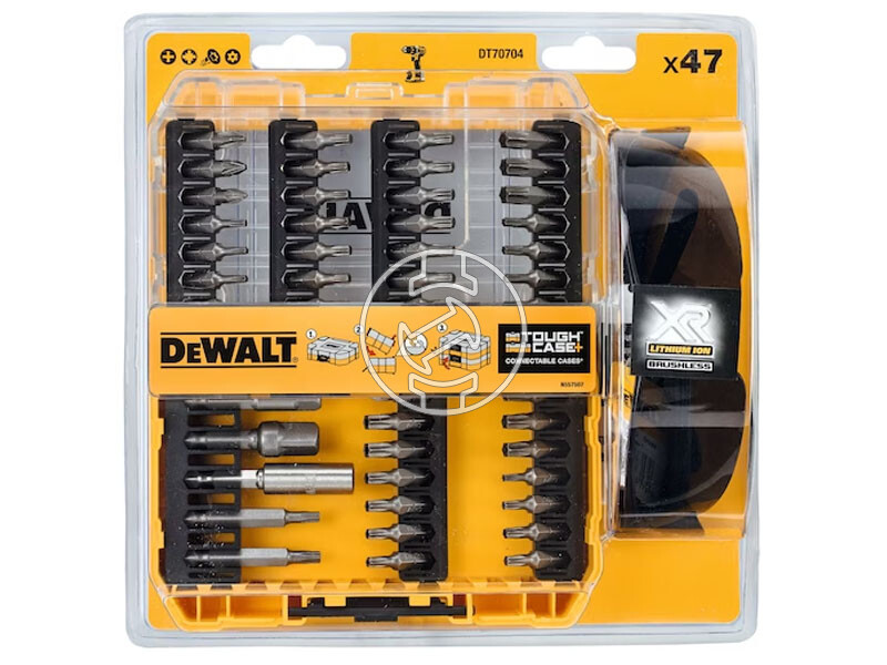 DeWalt bit készlet + védőszemüveg 47 db