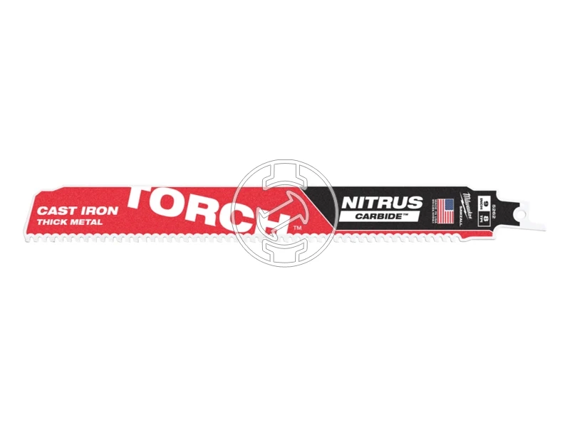 Milwaukee Heavy duty TORCH NITRUS CARBIDE orrfűrészlap fémhez 300 mm, 8 TPI