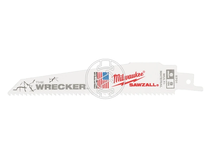 Milwaukee Extra Heavy Duty WRECKER univerzális orrfűrészlap fémhez 150 mm, 7/11 TPI, 5 db