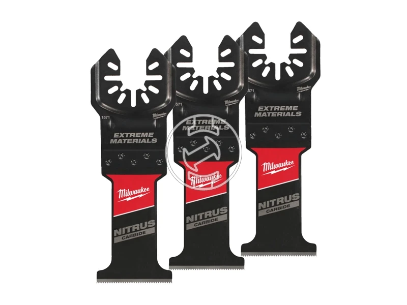 Milwaukee Nitrus merülőfűrészlap oszcilláló multigéphez TCT Multi, 35 mm, 3 db