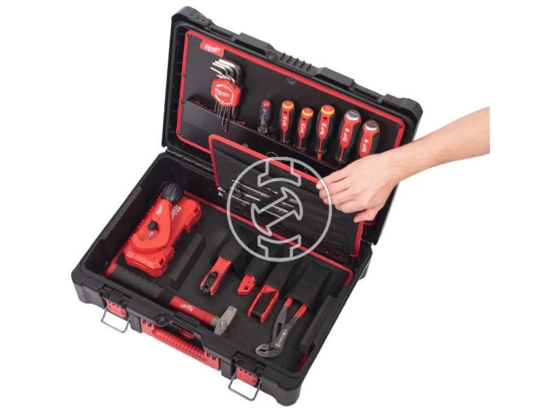 Milwaukee Packout 74 részes csőszerelő szerszám készlet