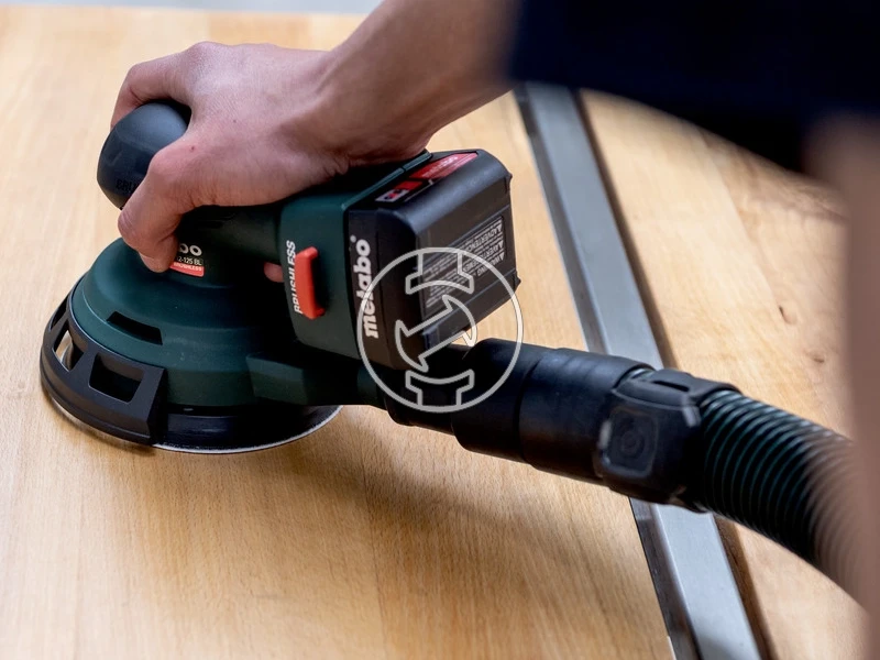 Metabo PowerMaxx SXA 12-125 akkus excentercsiszoló 2*2Ah+SC30