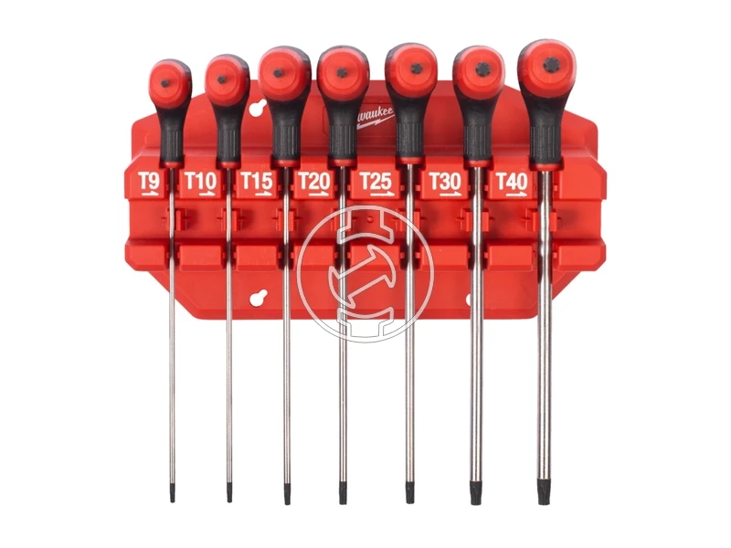 Milwaukee 7 részes torx t-kulcs készlet
