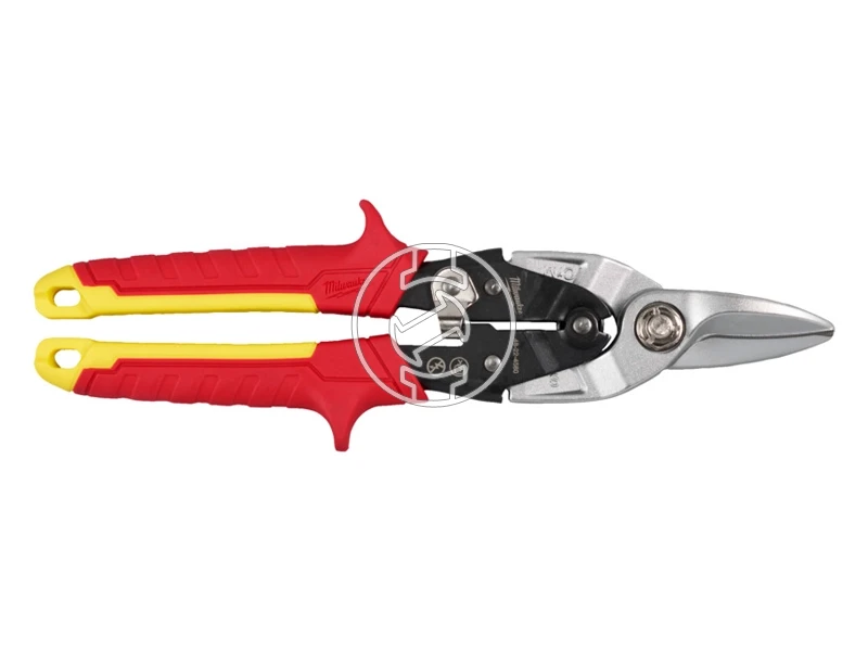 Milwaukee Aviation kis sugarú egyenes lemezvágó olló