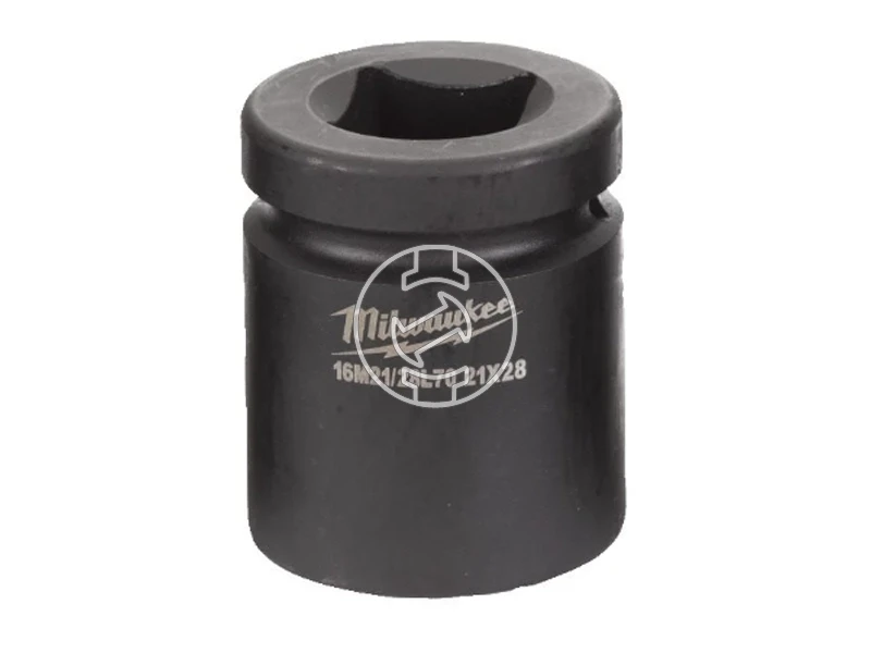 Milwaukee rövid dugókulcs 21 x 28 mm