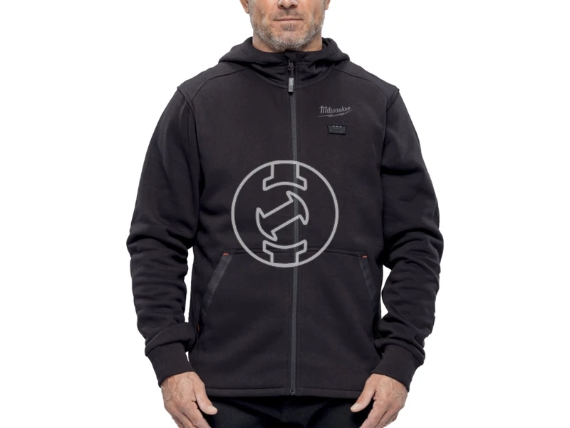 Milwaukee M12HHBL5-0 fekete fűthető pulóver XL-es