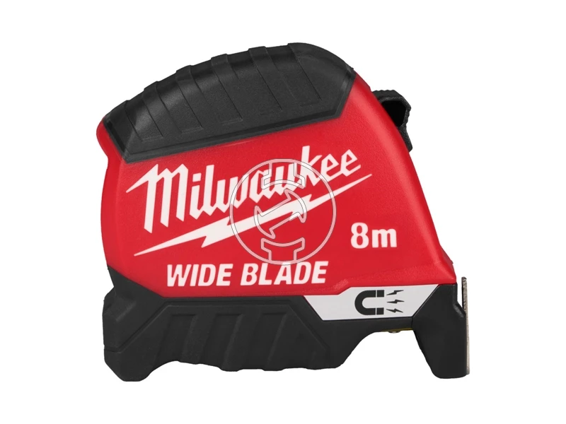 Milwaukee mágneses, széles mágneses mérőszalag 8 m