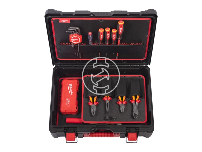 Milwaukee Packout 62 részes villanyszerelő szerszám készlet