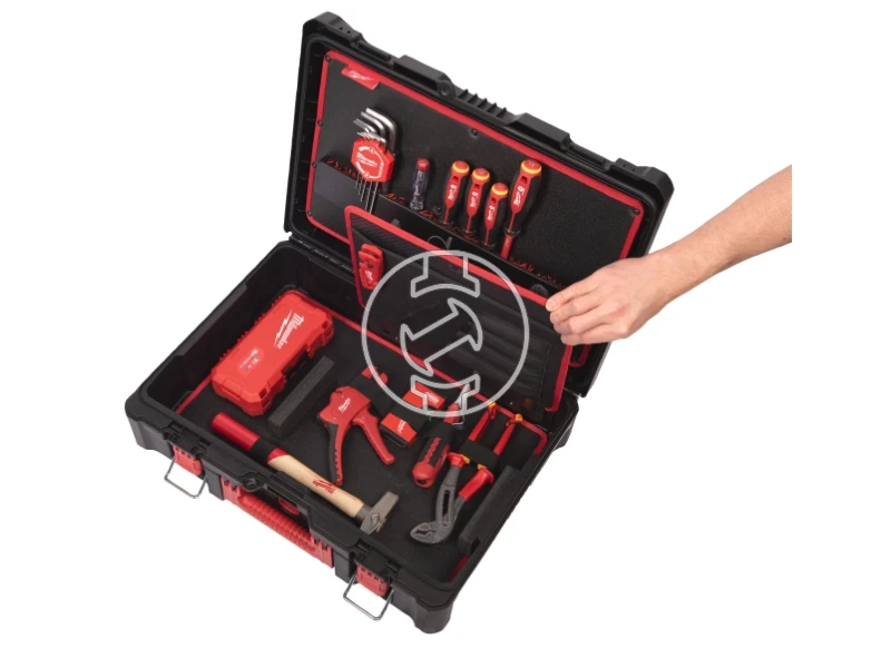 Milwaukee Packout 62 részes villanyszerelő szerszám készlet