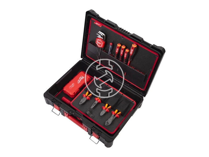 Milwaukee Packout 62 részes villanyszerelő szerszám készlet