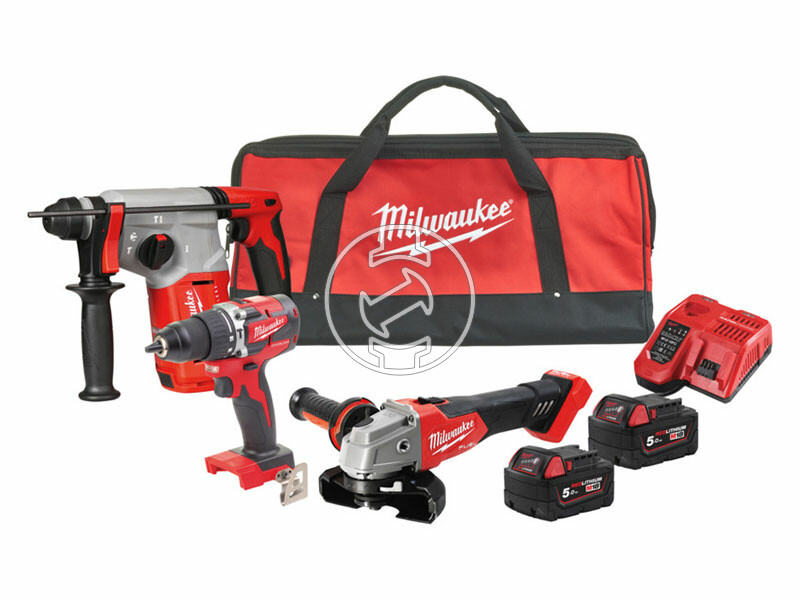 Milwaukee M18FPP3Q-502B gépcsomag