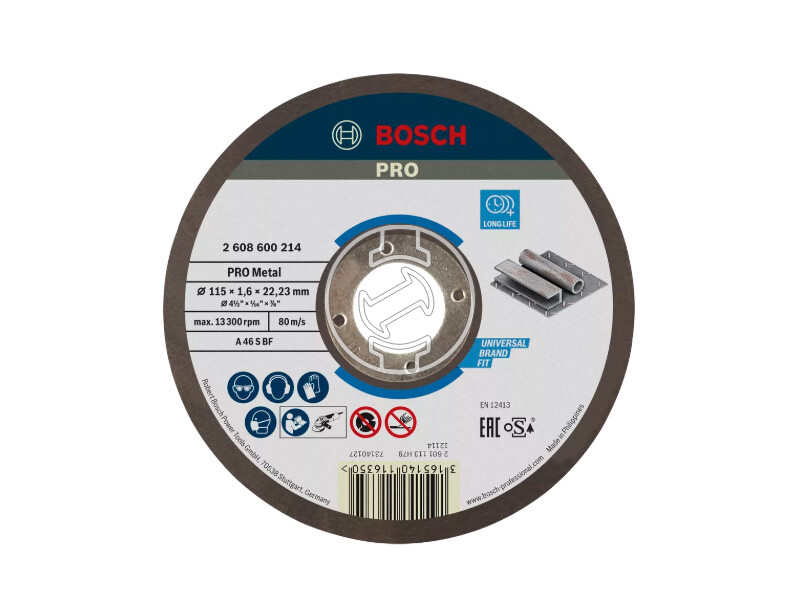 Bosch PRO Metal vágókorong 115 x 1,6 x 22,23 mm