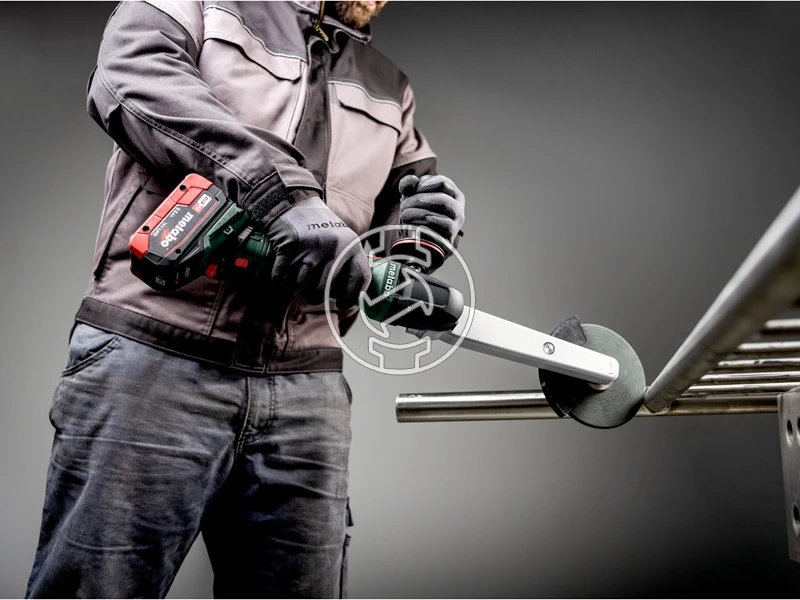 Metabo KNSVB 18 LTX BL 150 akkus laposfejű sarokcsiszoló