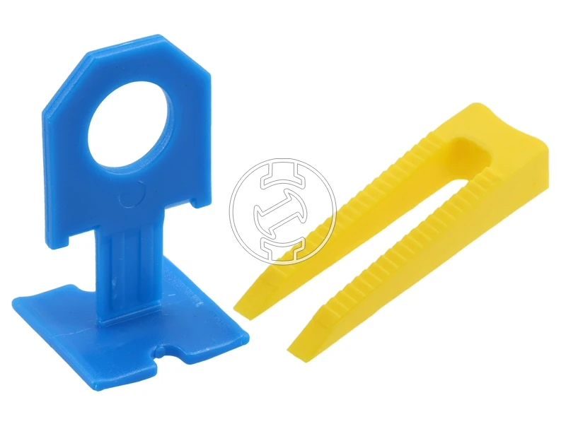 Vorel ékes lapszintező készlet 2 mm 300 + 100 db