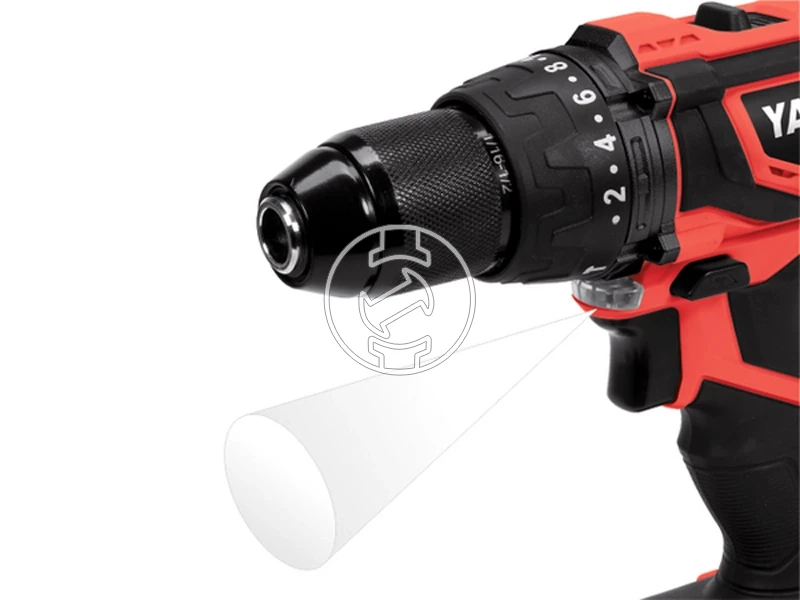 Yato YT-82787 akkus ütvefúró-csavarozó 18 V | 40 Nm | 1,5 - 13 mm | Szénkefés | Akku és töltő nélkül | Kartondobozban