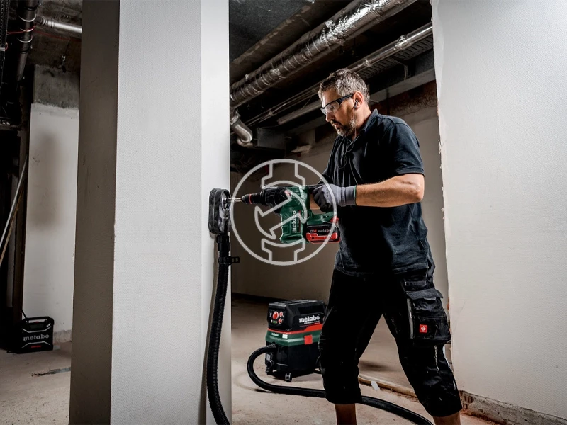Metabo KH 18 LTX BL 35 Q akkus fúró-vésőkalapács 2x5.5 AH LIHD, Metabox