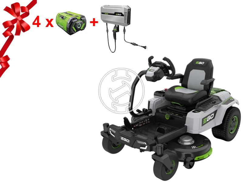 EGO ZT 4201E akkus fűnyíró traktor 1070 mm | 185 kg