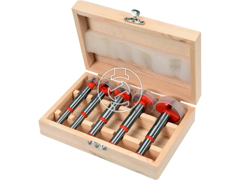 Kép: 5 reszes Forstner furoszar keszlet 15 20 26 30 35 mm.webp