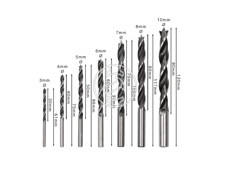 Bosch PRO Wood fúrószár készlet 7 részes
