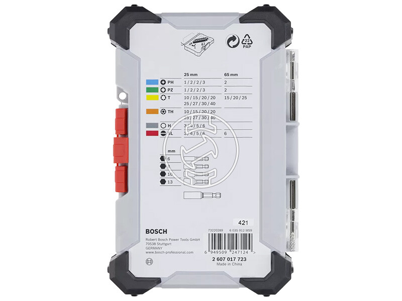 Bosch Extra Hard szerszám készlet 43 részes