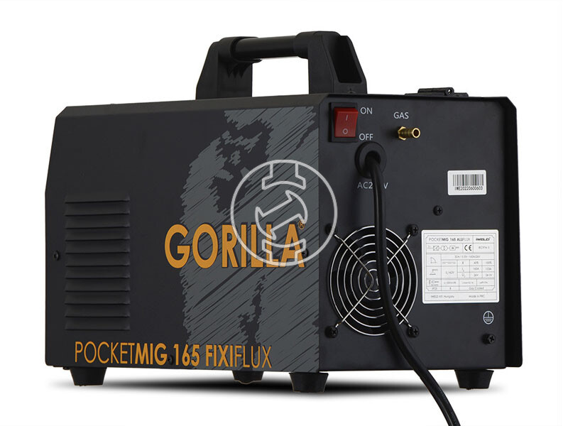 Iweld GORILLA POCKETMIG 165 FIXIFLUX inverteres hegesztő