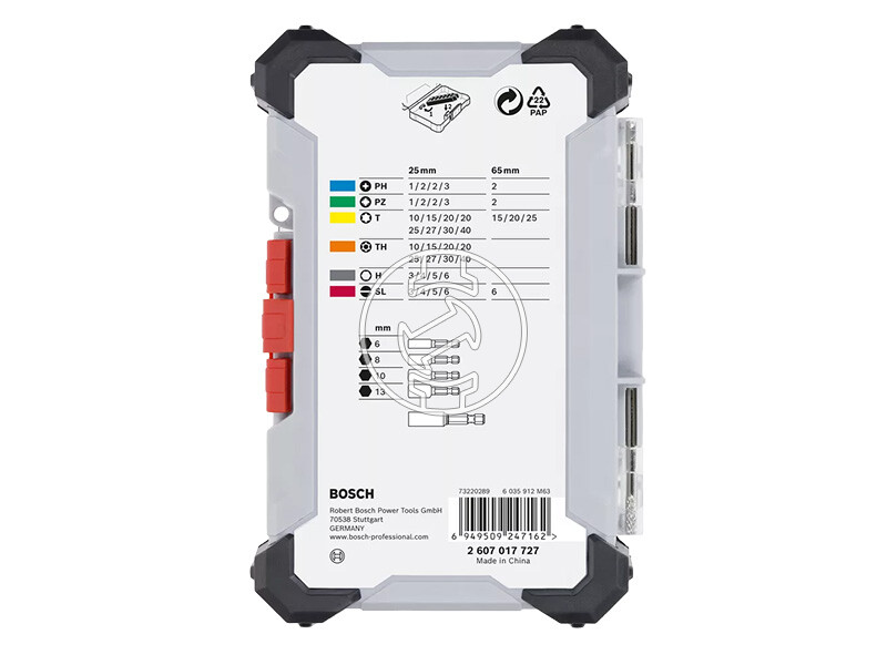 Bosch Extra Hard szerszám készlet 43 részes