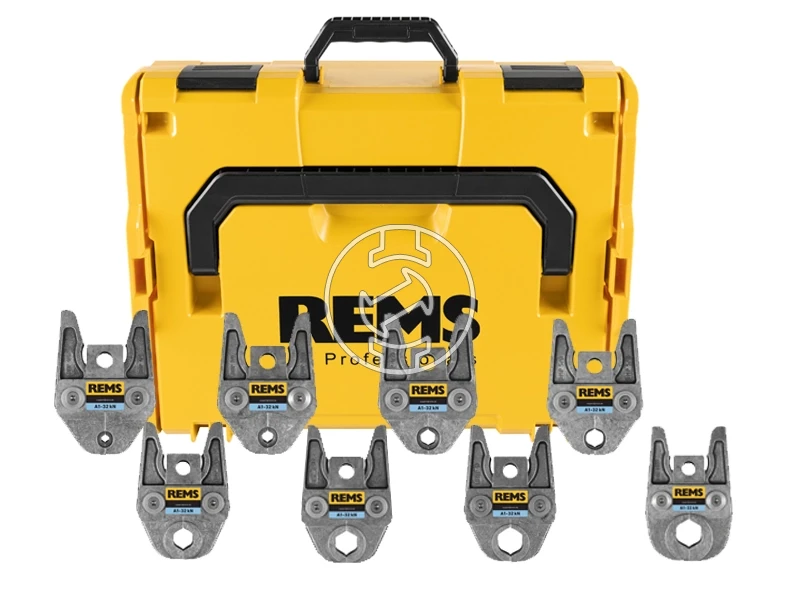 Rems préspofa készlet Standard | 1/4 inch, 3/8 inch, 1/2 inch, 5/8 inch, 3/4 inch, 7/8 inch, 1 inch, 1.1/8 inch | Lágy rézcső (B) | 8 db
