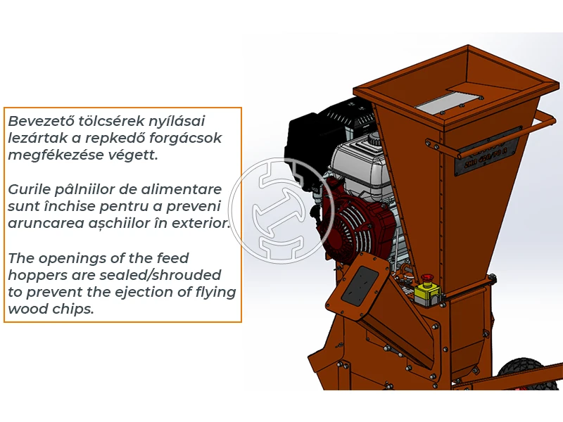 ZIVtec ZHA 420/90 R elektromos ágdaráló