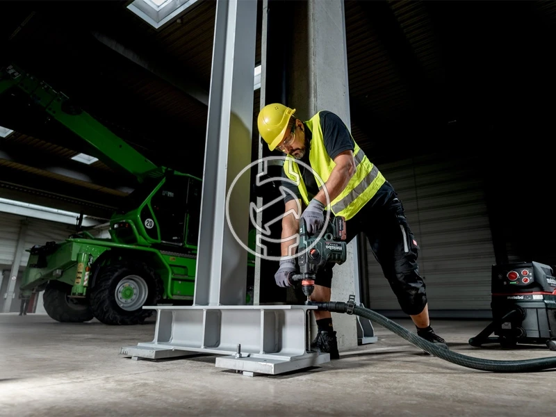 Metabo KH 18 LTX BL 35 Q akkus fúró-vésőkalapács Metabox