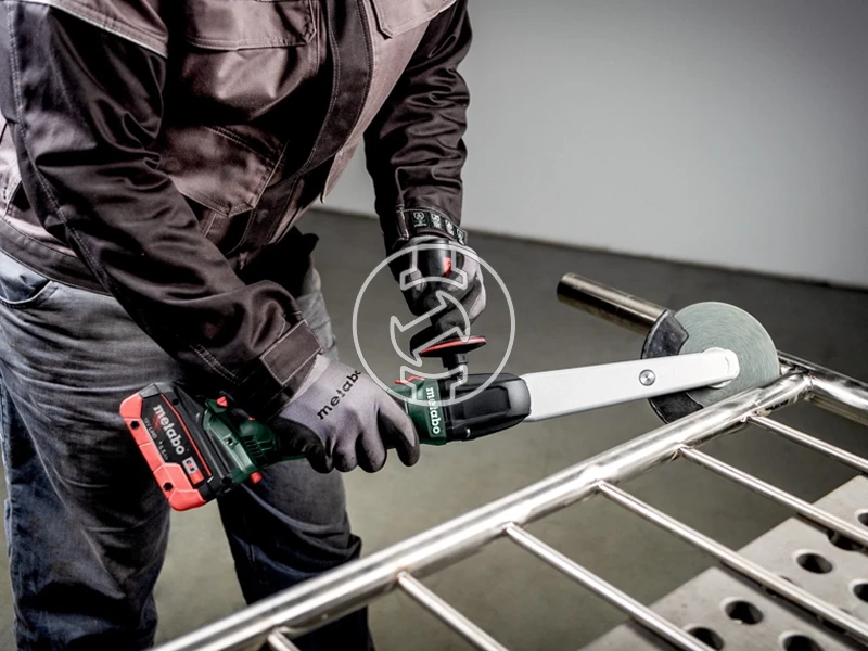 Metabo KNSVB 18 LTX BL 150 akkus laposfejű sarokcsiszoló