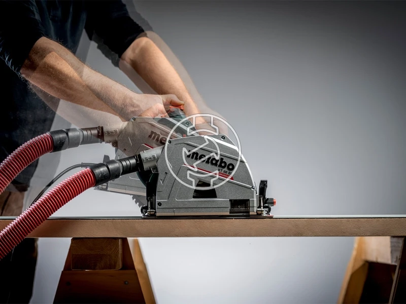 Metabo KT 66 BL elektromos merülő körfűrész + FS 160, mB340