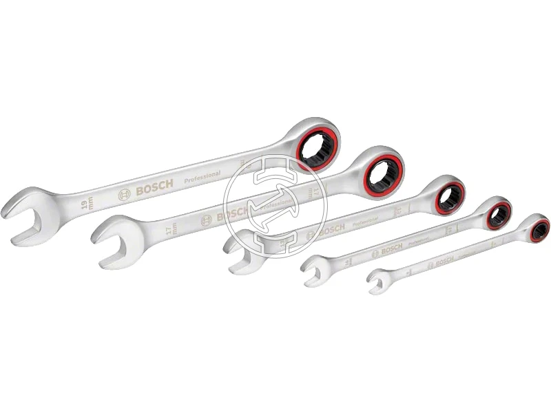 Bosch racsnis csillag-villáskulcs készlet 5 pcs