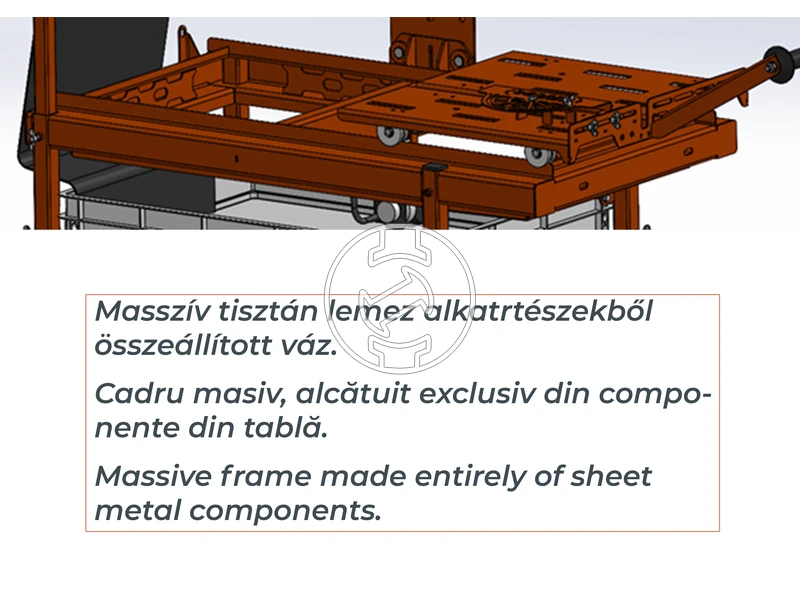 ZIVtec KTV400EECO elektromos asztali téglavágógép