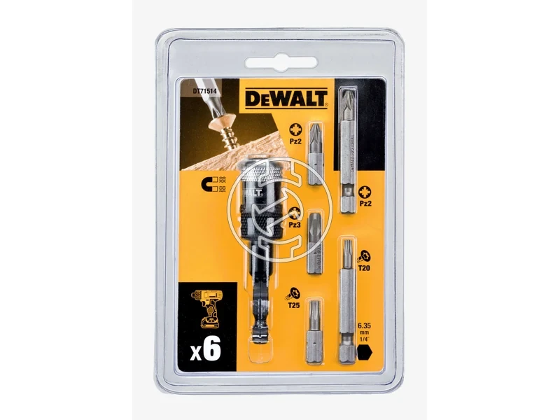 Kép: 6 DARABOS CSAVAROZOHEGY KESZLET GYORSBEF.webp