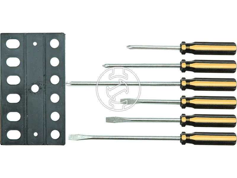 Kép: 6 reszes csavarhuzo keszlet akasztos tartoval.webp