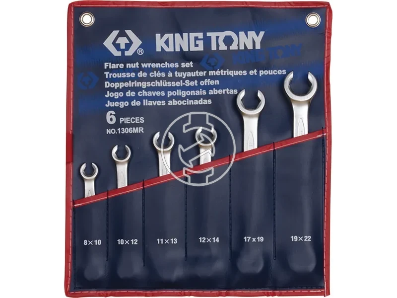 Kép: 6 reszes fekcsokulcs keszlet 8-22mm 1306MR.webp