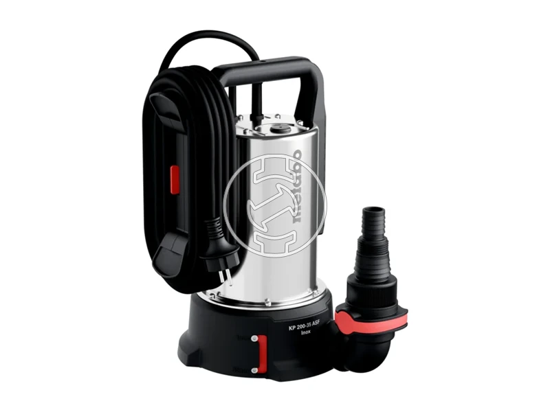 Metabo KP 200-35 búvárszivattyú szennyezett vízre