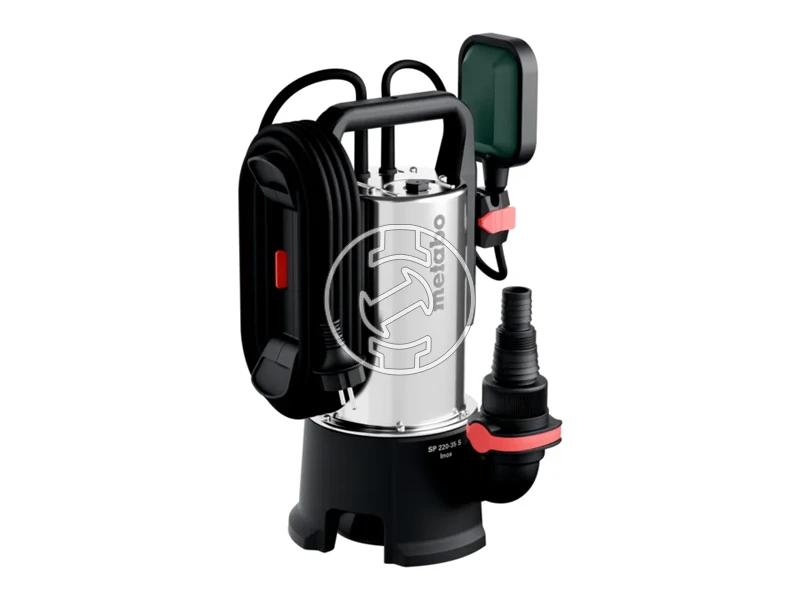Metabo SP 220-35 S Inox búvárszivattyú szennyezett vízre
